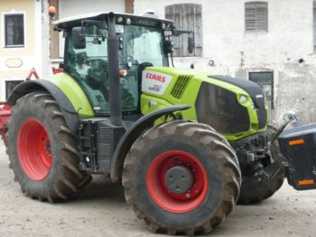Немецкий трактор Claas Axion 850 технические характеристики