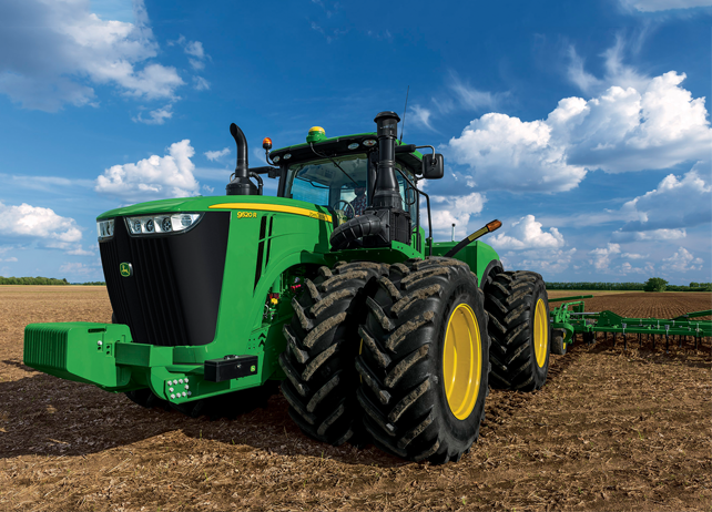 Трактор John Deere 9520 R технические характеристики, фото, видео ...